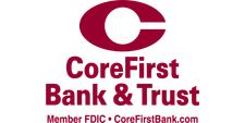 CoreFirst Bank & Trust sponsor logo